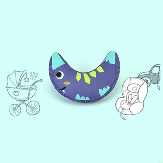 C5AF Pram for Seat Belt Pillow Baby Car for Seat Headrest Neck Support Pad Travel