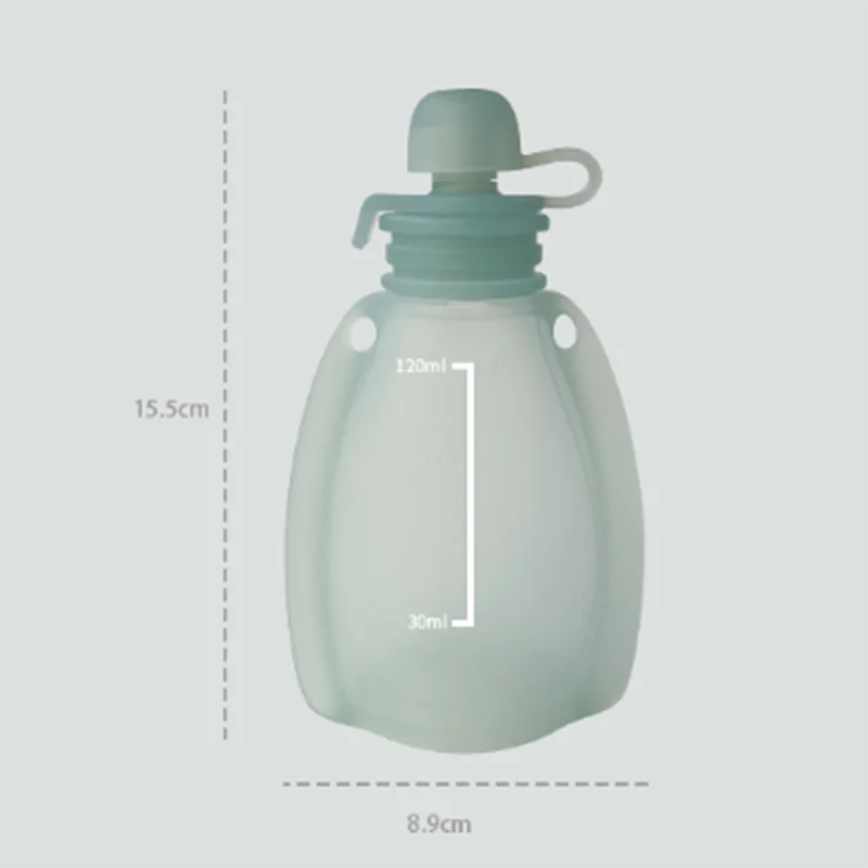 Reusable Silicone Breast Milk Storage Bags – Leakproof Freezer Containers
