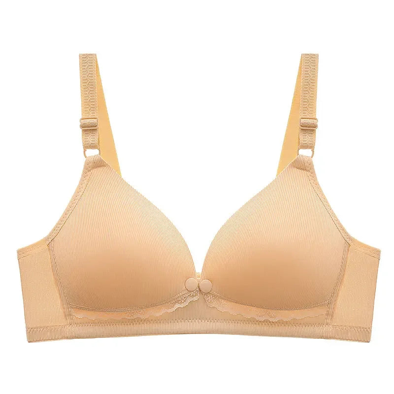 No Trace Maternity Nursing Bra for Pregnant Women Underwear Breastfeeding Bra Front Button Thin Soutien Gorge Lactancia Femme