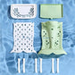 X5XE Baby Bottle Drying Rack with 6 Pegs Space Saving Countertop Organizers Vertical Bottle Drying Stand ABS for Baby Bottles