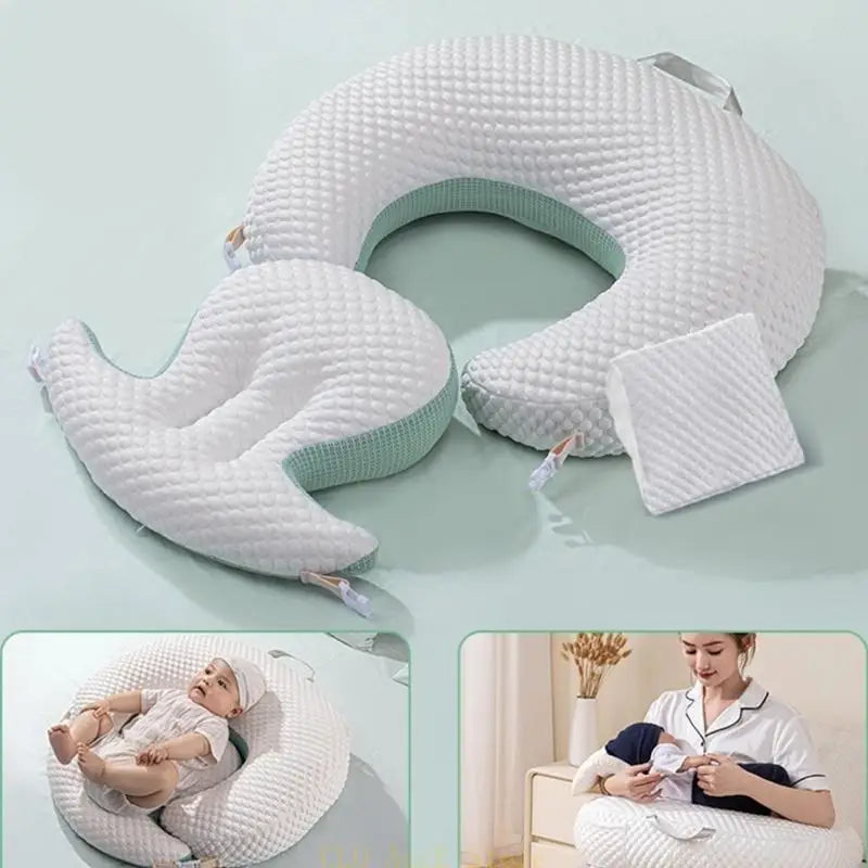 16FE Infant Waist Protections Pad Soft & Supportive Breastfeeding Pillow Newborn Back Support Pillow Soft Baby Lumbar Pillow