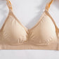 Wireless Maternity Bra Front Open Gather Together Prevent Sagging Seamless 3D Breathable Comfortable Breastfeeding Bras Push Up