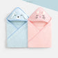 Towels Newborn Cartoon Animal Baby Bath Soft Hooded Towel Blanket Toddler Bathrobe Warm Sleeping Swaddle Wrap for Boys Girls