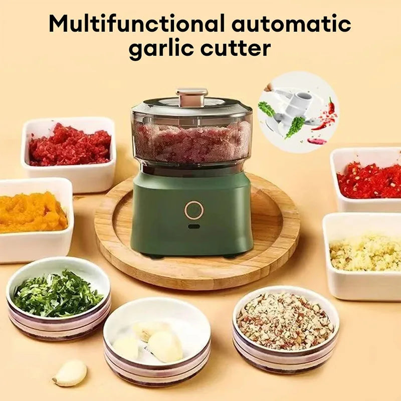 Multifunctional Cooking Machine Steel Kitchen Slicer Food Chopper Vegetable Cutter Usb Slicer Mixer Baby Mini Food Chopper