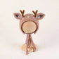 Cute Fox Flower Bonnet Newborn Wool Felt Photo Prop