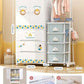 Cupboard Dressers Closet Organizer Plastic Home Clothes Baby Wardrobe Storage Bedroom Placard Armario Living Room Cabinets