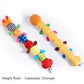 Cartoon Animal Crocodile Musical Caterpillar Toys Soft Plush Chameleon Educational Interactive Toys Newborn Sleep Accompany Toys