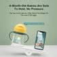 250ml Baby Drinking Cup – Double Handle, Flip Lid, Leakproof Design