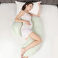 Pregnancy Pillow Multi-Functional Side-Sleeping Throw Pillow Provides a Comfortable Sleeping Position Suitable for Summer