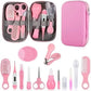 Baby Healthcare and Grooming Kit Baby Safety Set Newborn Nursery Health Care Set with Hair Brush Nail Clippers for Baby Care Kit