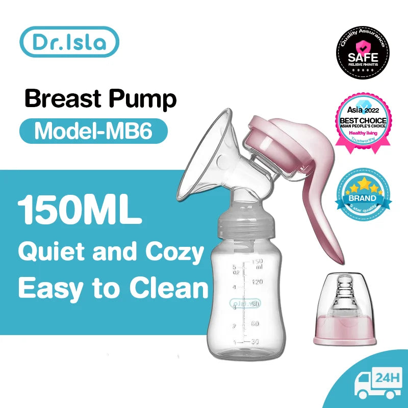 Dr.Isla MB6 Breast Pump Baby Nipple Manual Suction