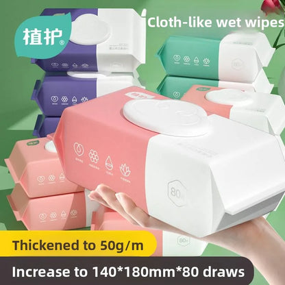 Thiened Baby Wet Wipes able Cleanlin Special Research for Hand Mouth Bot Newborn Children Fly entials