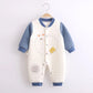 Winter Unisex Fashion Long Sleeve Baby Boy Girl Romper 100%Cotton Soft Jumpsuit