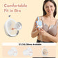 NCVI 2025 Hands Free Wearable Breast Pump,4 Modes 9 Levels