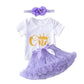 Baby Girl Birthday Set – Tutu Skirt & Headband for 1Y+