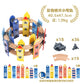 Wooden Train Track Racing Railway Street Sign Toys Bridge Tunnel Track Accessories Wood Tracks Creative Toys For Children Gift