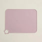 Solid color silicone meal mat, children's food grade silicone meal mat, anti slip and heat-resistant