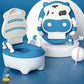 Cartoon Cow Baby Potty – Portable Toilet Seat with Lid for Toddlers