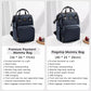 Diaper Backpack – Large Waterproof Mommy Bag with USB