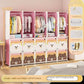Children Dress Clothes Folding Cabinets Simplicity Cube Splice Storage Locker Foldable Fully Enclosed Wardrobe Bedroom Furniture