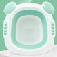 Plastic Folding Basins Anti-Slip Bottom Portable Wash Basins Laundry Tub Adult Baby Bath Basin Bathroom Wash Basin Kitchen