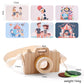 Montessori Baby Toys Wooden Cartoon Block Rattle Toys Early Educational Toys for Kids Wooden Craft Toddler Toys Baby Accessories