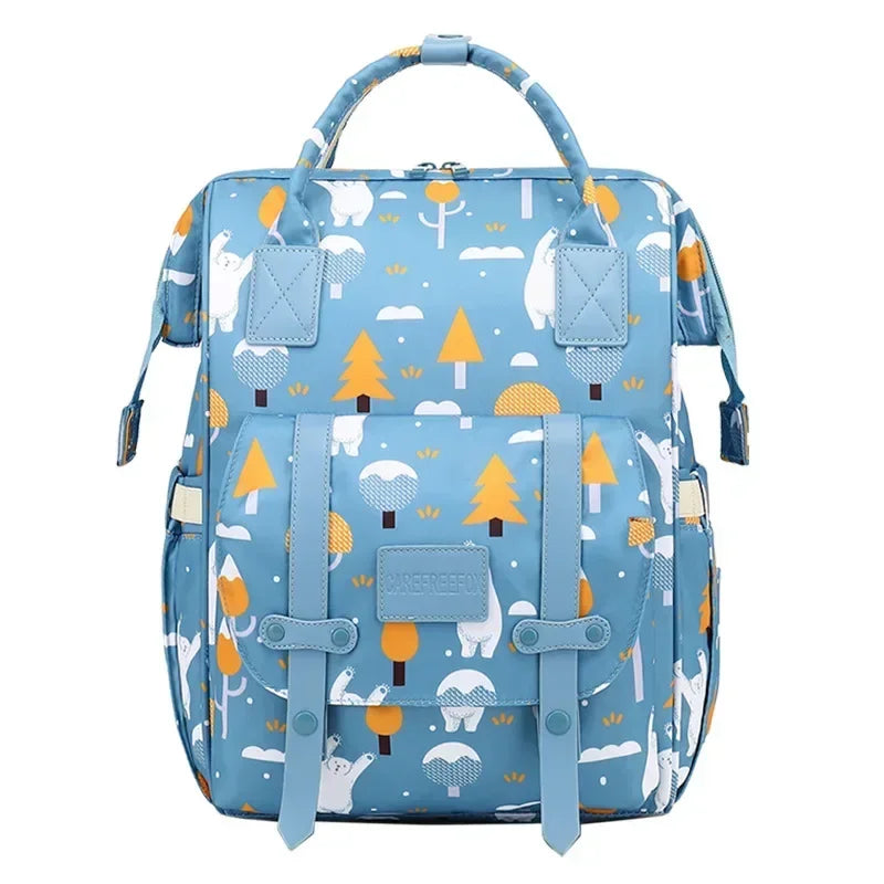 Waterproof Baby Nappy Backpack – Mummy Travel & Storage Bag