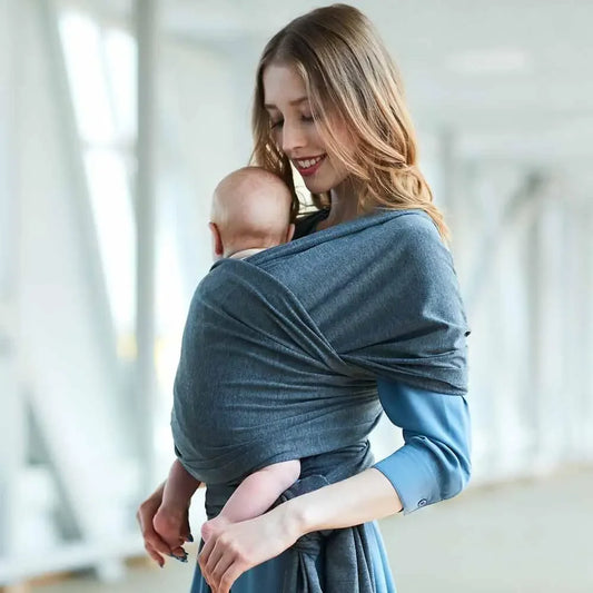 Aby Carrier Ergonomic, Comfortable, Lightweight, Adjustable Neck Support, Breathable Mesh Unisex Baby Carrier Wrap Baby Sling