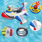 Inflatable Baby Airplane Pool Float – Fun Seat with Steering Wheel