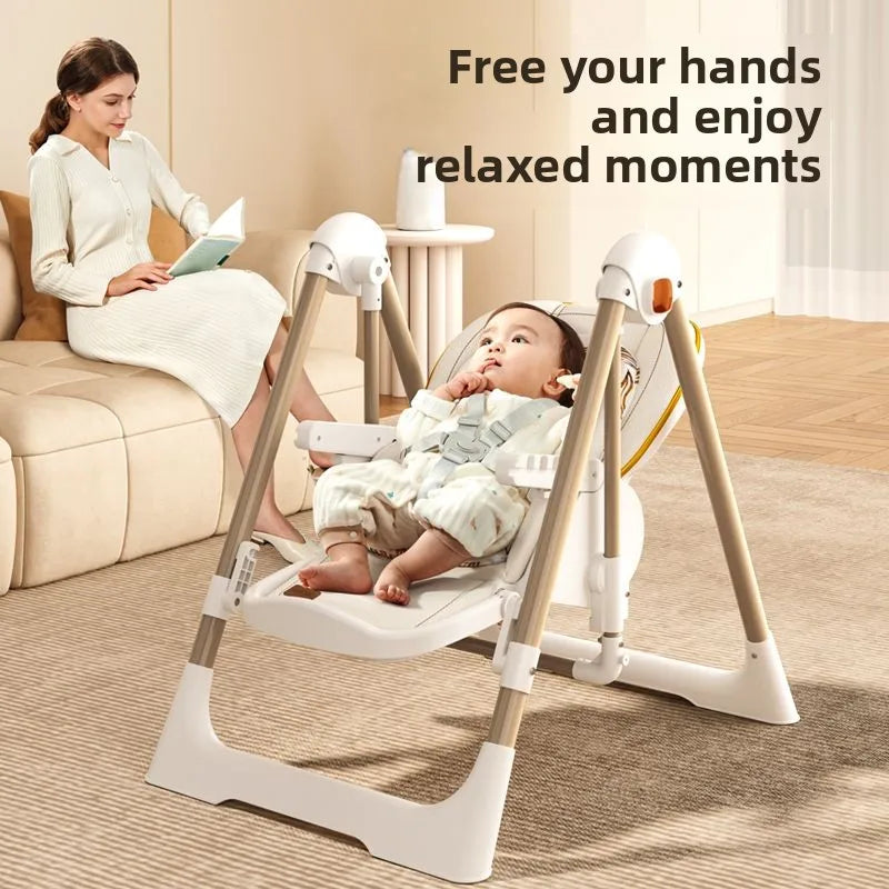 Foldable Baby High Chair Multifunctional Portable Feeding Seat for Toddlers Suitable for Home Use and Learning to Sit kids chair