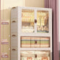 Baby’s Bedroom Closets Wardrobe Clothes Folding Bins Transparent Visual Cabinets Stable Load-bearing Clothes Organizer Rack