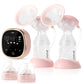 NCVI Double Electric Breast Pump, LED Display, 10pcs Breastmilk Storage Bags