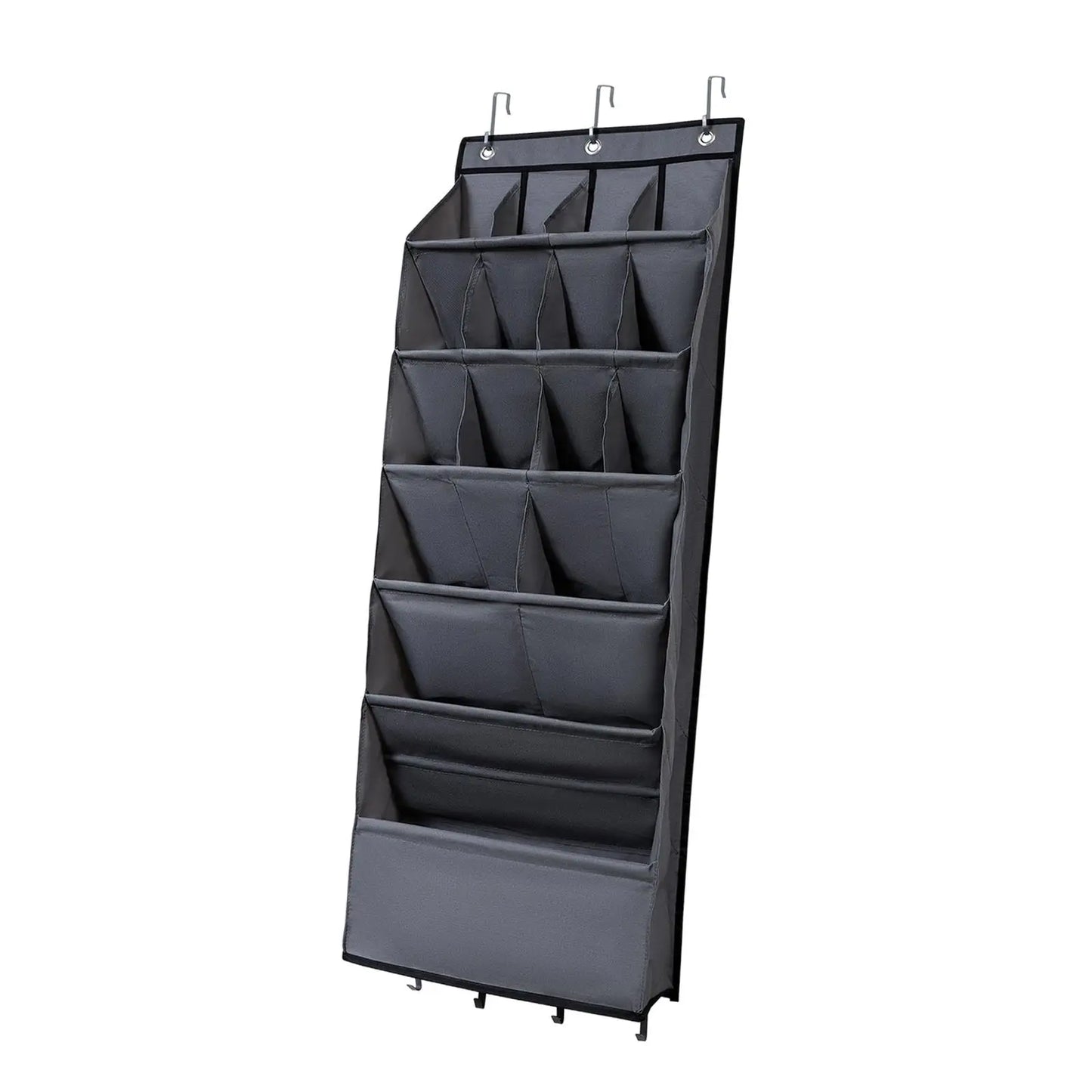 Deep Pockets Door Shoe Rack Foldable for Kids Adults Hanging Shoe Organizer with Large Deep Pockets for Bags Baby Items Toys