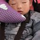 C5AF Pram for Seat Belt Pillow Baby Car for Seat Headrest Neck Support Pad Travel
