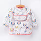 Baby Newborn Apron Bibs Toddler Long Sleeve Scarf Waterproof Art Smock Feeding Bib Infant Boys Girls Kids Burp Cloth Bandana
