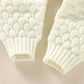 Knitted Baby Jumpsuit & Cap Set