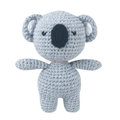 Knitted Animal Plush Toy – Soft Sleep Toy for Babies