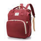 Fashion Mommy Bag with Foldable Baby Bed