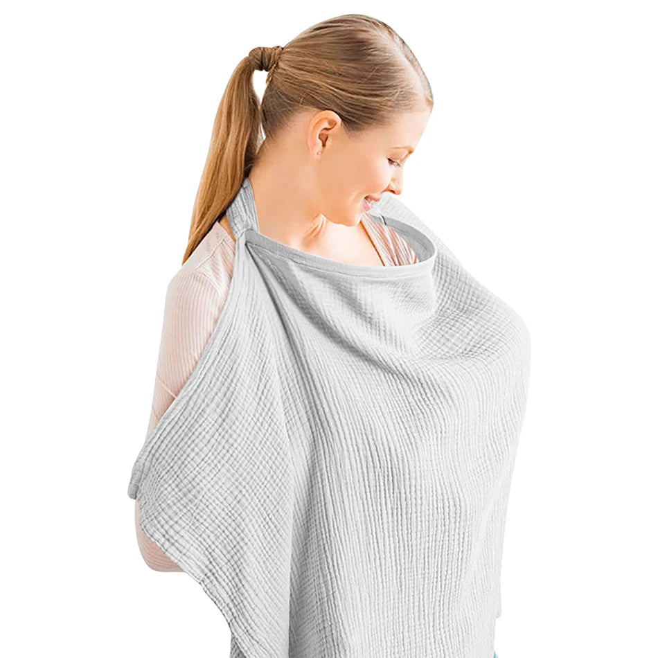 Summer Outdoor Maternity Nursing Breastfeeding Cover Anti light Multi Functional Adjustable Shawl Mother Privacy Nursing Cover