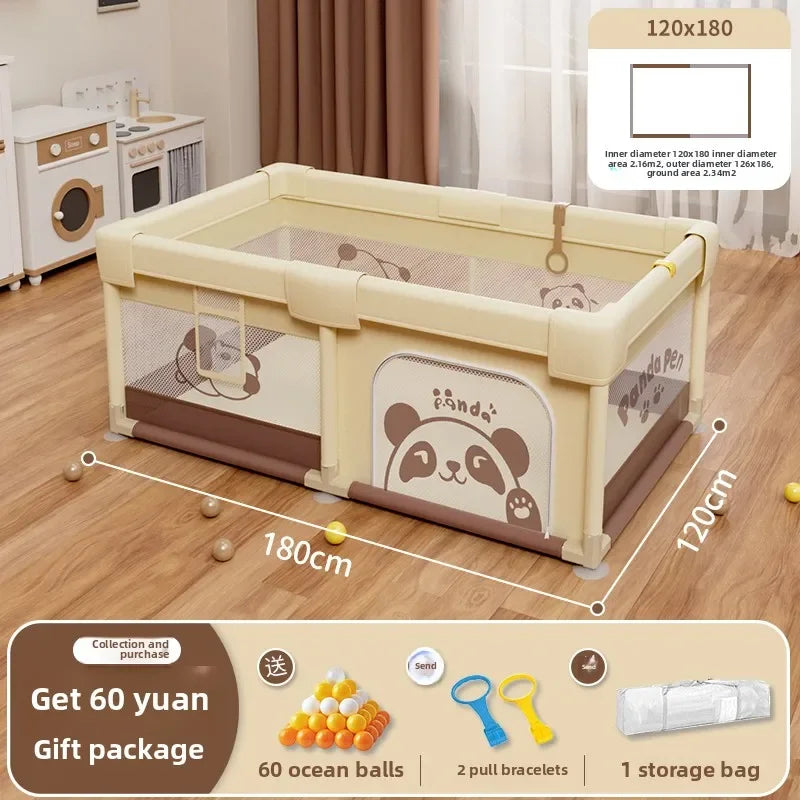 Non-Toxic Baby Playpen with Crawling Mat