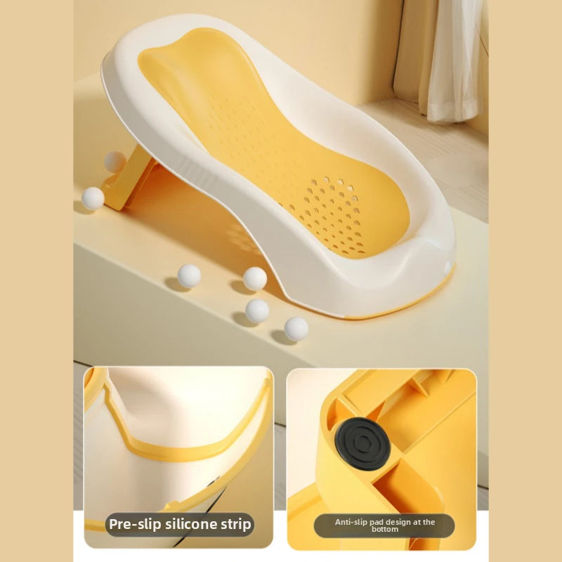 Newborn Ass Washing Artifact Portable Baby Ass Washing Rack For Toddler Bathing Bath Rack For Sit Or Lying To Wash Pp Bath Rack