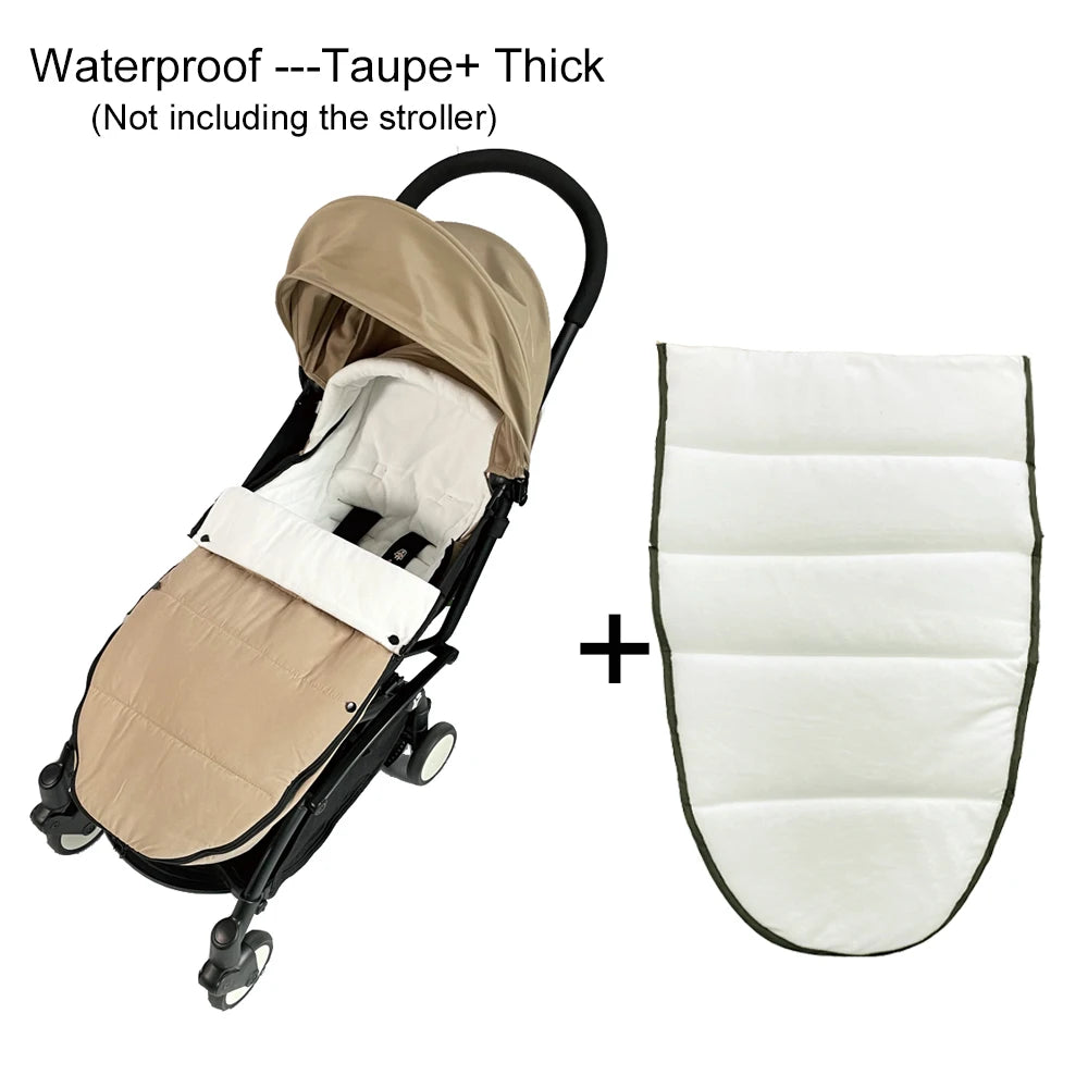 Universal Pushchairs Footmuff, Stroller Accessory Compatible with Babyzen YOYO, YOYO2 & YOYO3 strollers - Soft Lining & Fabric