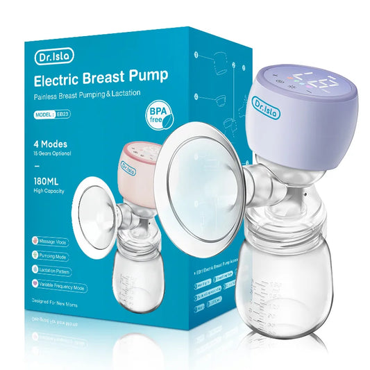 Dr.Isla Portable Electric Breast Pump with Night light