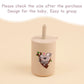 Toddler Feeding Bottle – Silicone Straw Cup for Kids