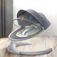 Baby Shining Smart Electric Baby Cradle Crib Rocking Chair Baby Bouncer Newborn Calm Chair Bluetooth with Belt Remote Control