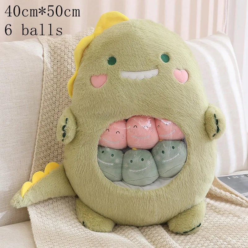 Cute Animal Plush Bag – Mini Stuffed Dolls