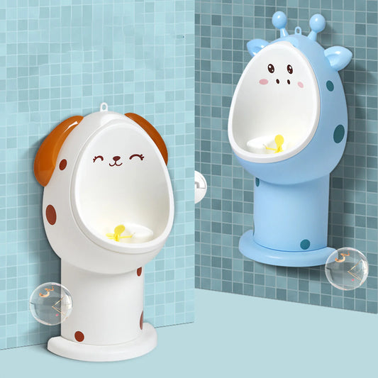 Wall-Mounted Animal Urinal – Cute, Removable Toddler Potty for Boys