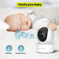 5″ Baby Monitor PTZ 2X Zoom Two-Way Talk VOX  Vi