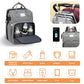 Fashion Mommy Bag with Foldable Baby Bed
