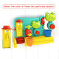 Baby Bath Toys Cartoon Bathroom Sprinkling Shower Toy Children Color Recognition Fine Motor for Kids 1+ Years Water Playing Toy